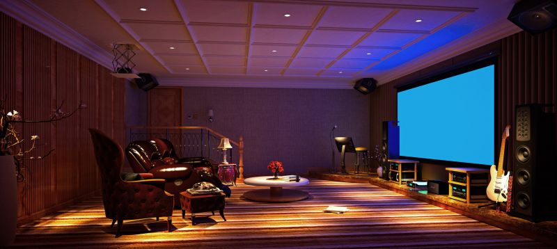 Theater Room Installation in Heber City, UT