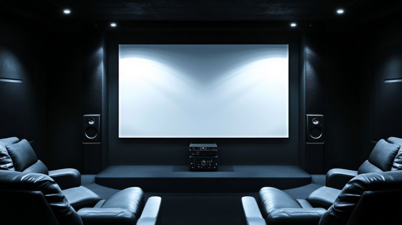 Theater Room Installation in Orem, UT